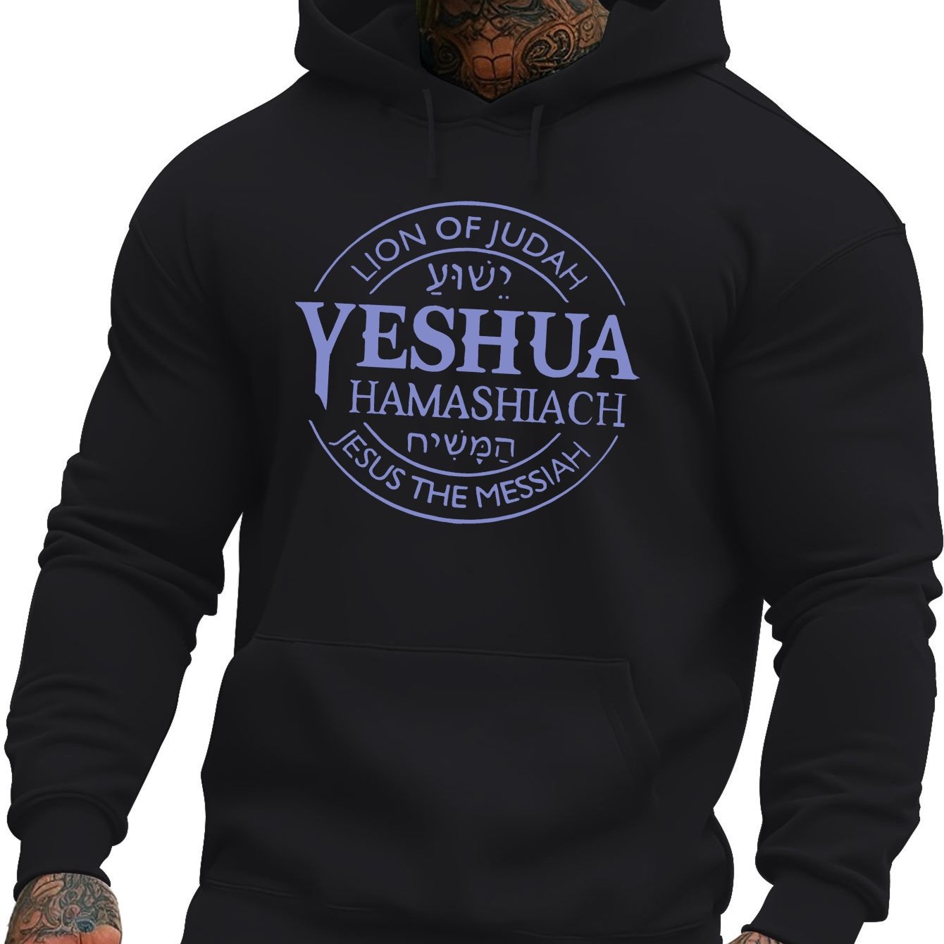 Yeshua Youth Winter Plush Hoodie Sweater Fashion Top Gift