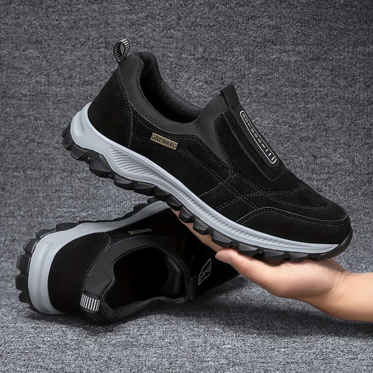 Casual Men Slip On Sneakers Round Toe EVA Comfortable