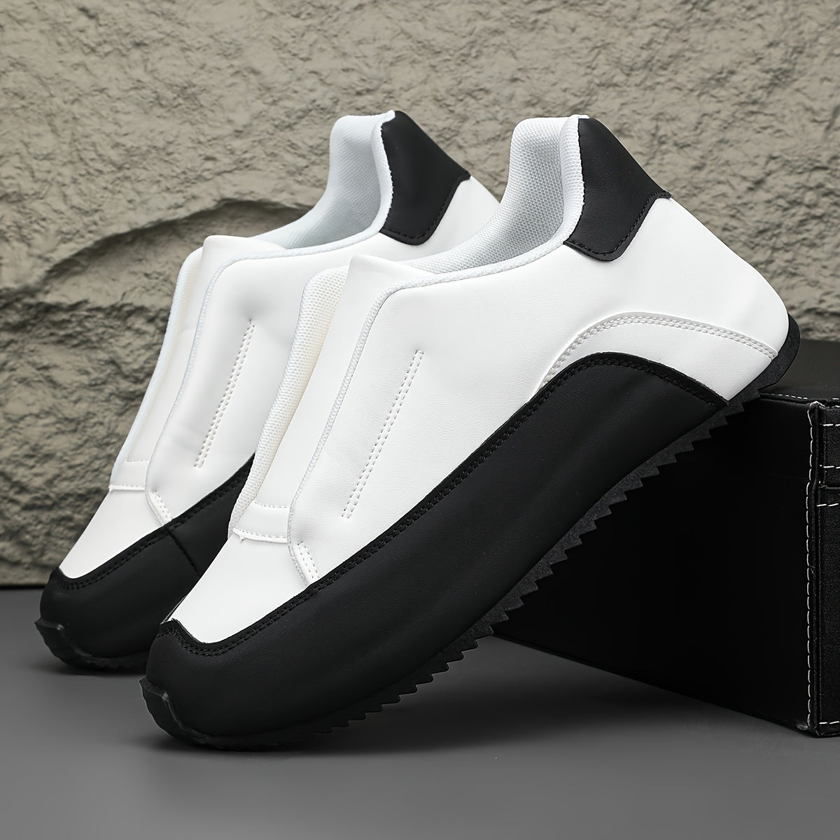 Divine Power Mens Slip On Casual Sneakers All Season