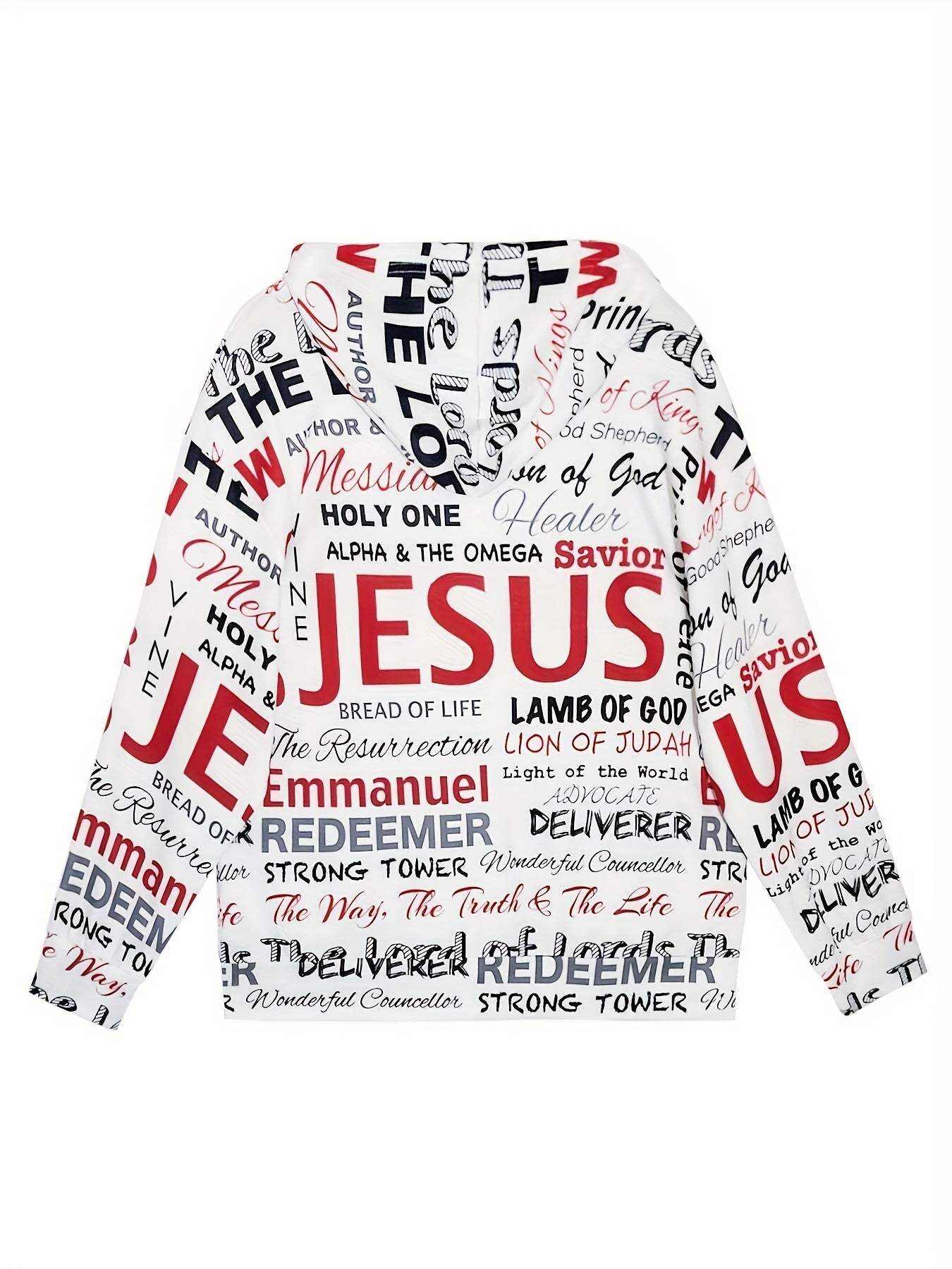 Women's Loose Drawstring Hooded Sweatshirt Floral Casual Holiday