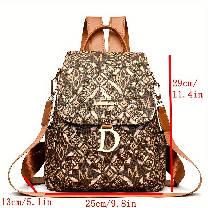 In His Divine Power Practical Backpack Multifunction Bag