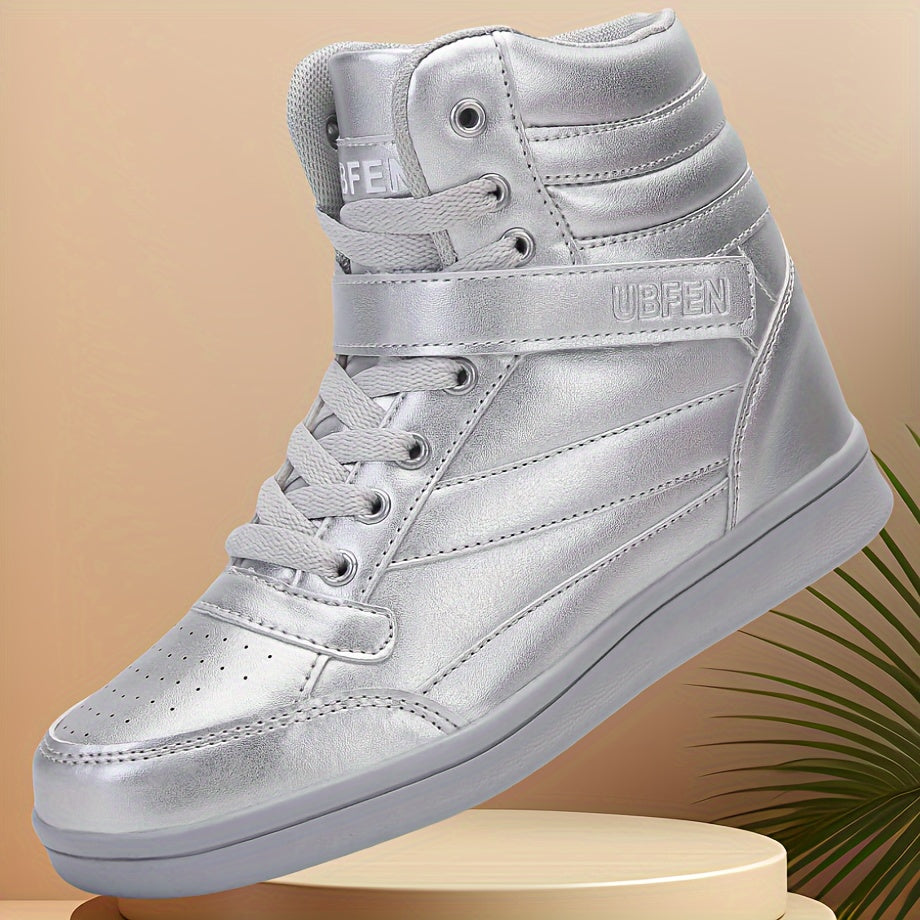 Vibrant Color Women's Retro 80s High Top Sneakers
