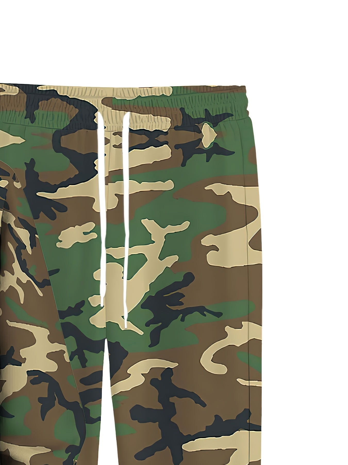 IHDP Camouflage Hoodie and Pants Set for Men Outdoor