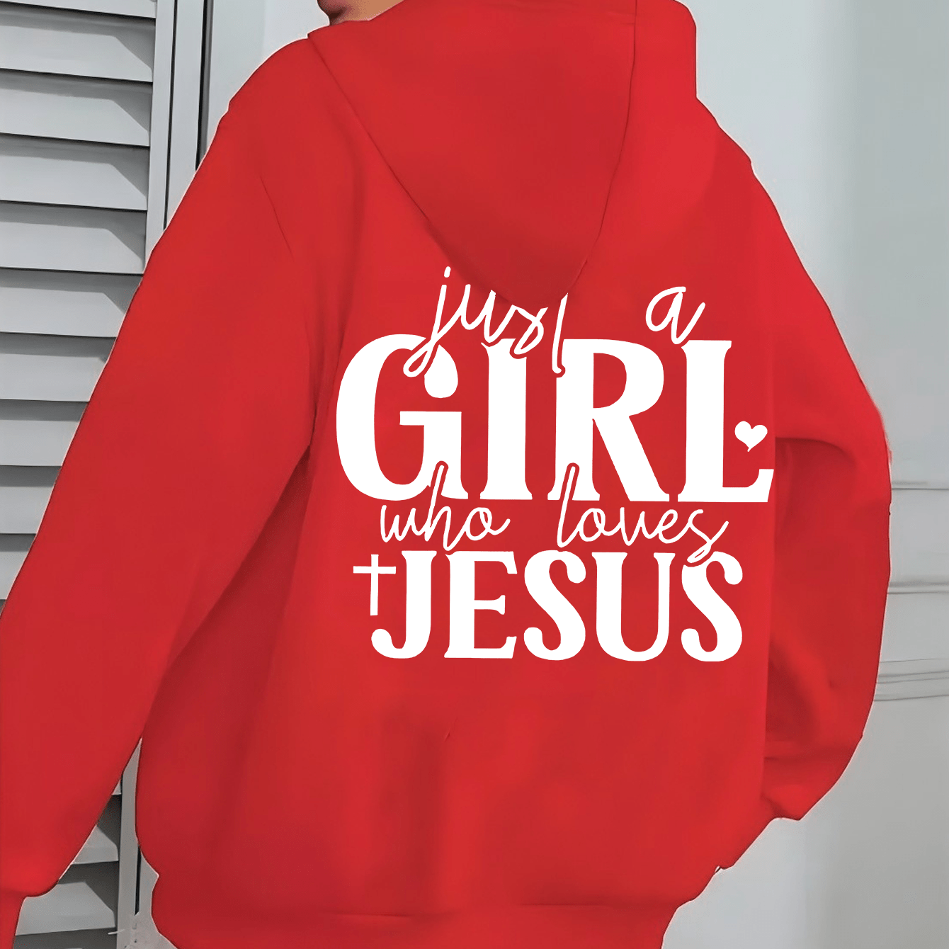St Patricks Day Hooded Jacket Just A Who Loves Jesus Print