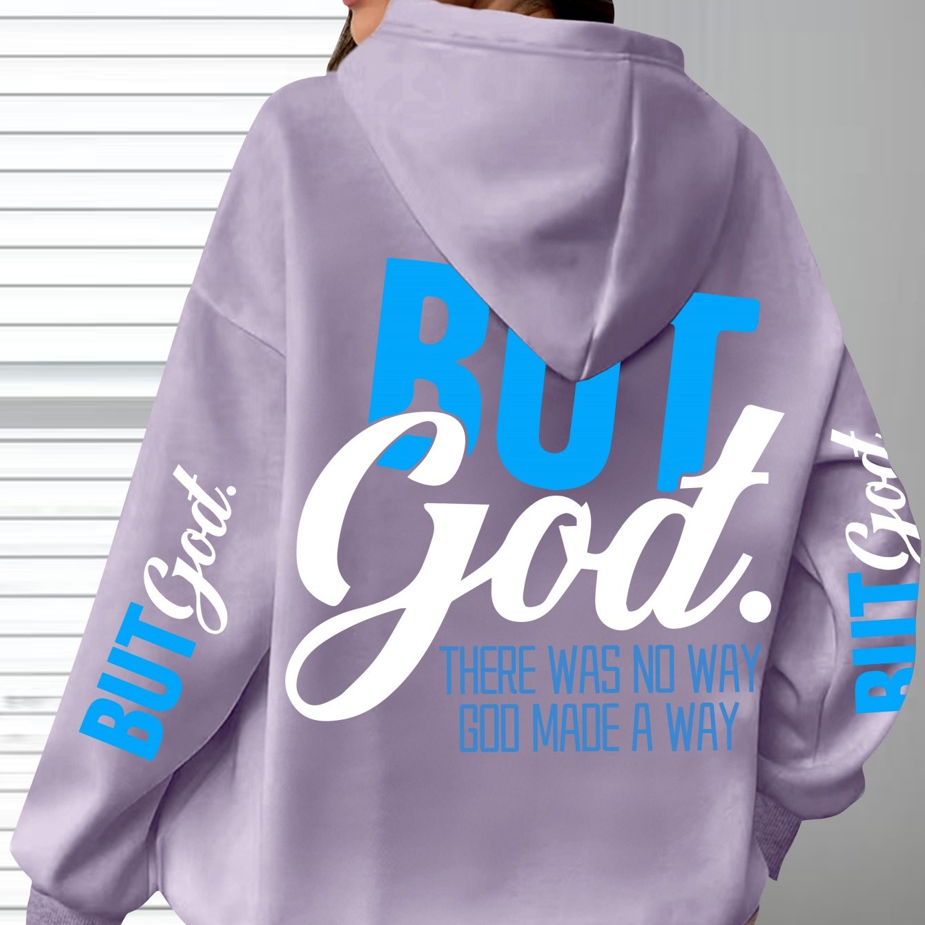 In His Divine Power But God Hooded Sweatshirt Everyday