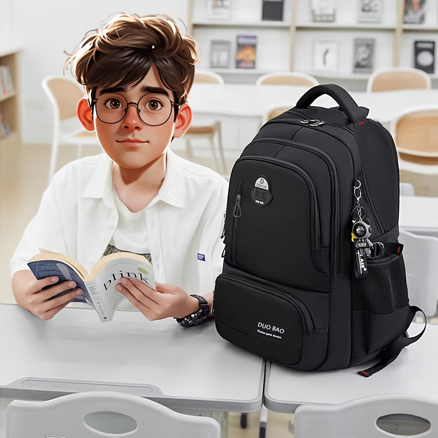 Casual Backpack With Large Capacity For School Travel