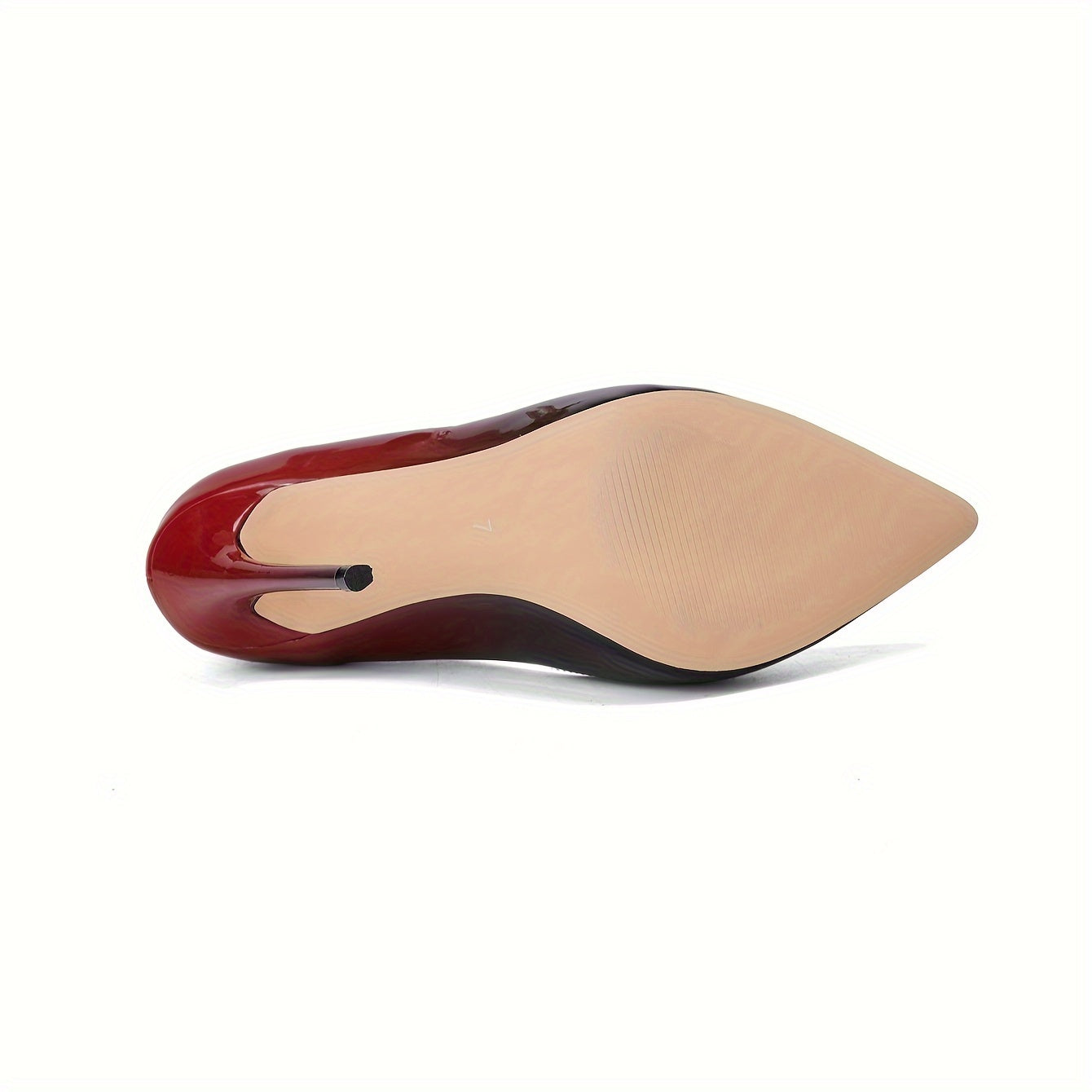 Elegant Gradient Super High Heels Fashionable Pointed Toe Stiletto