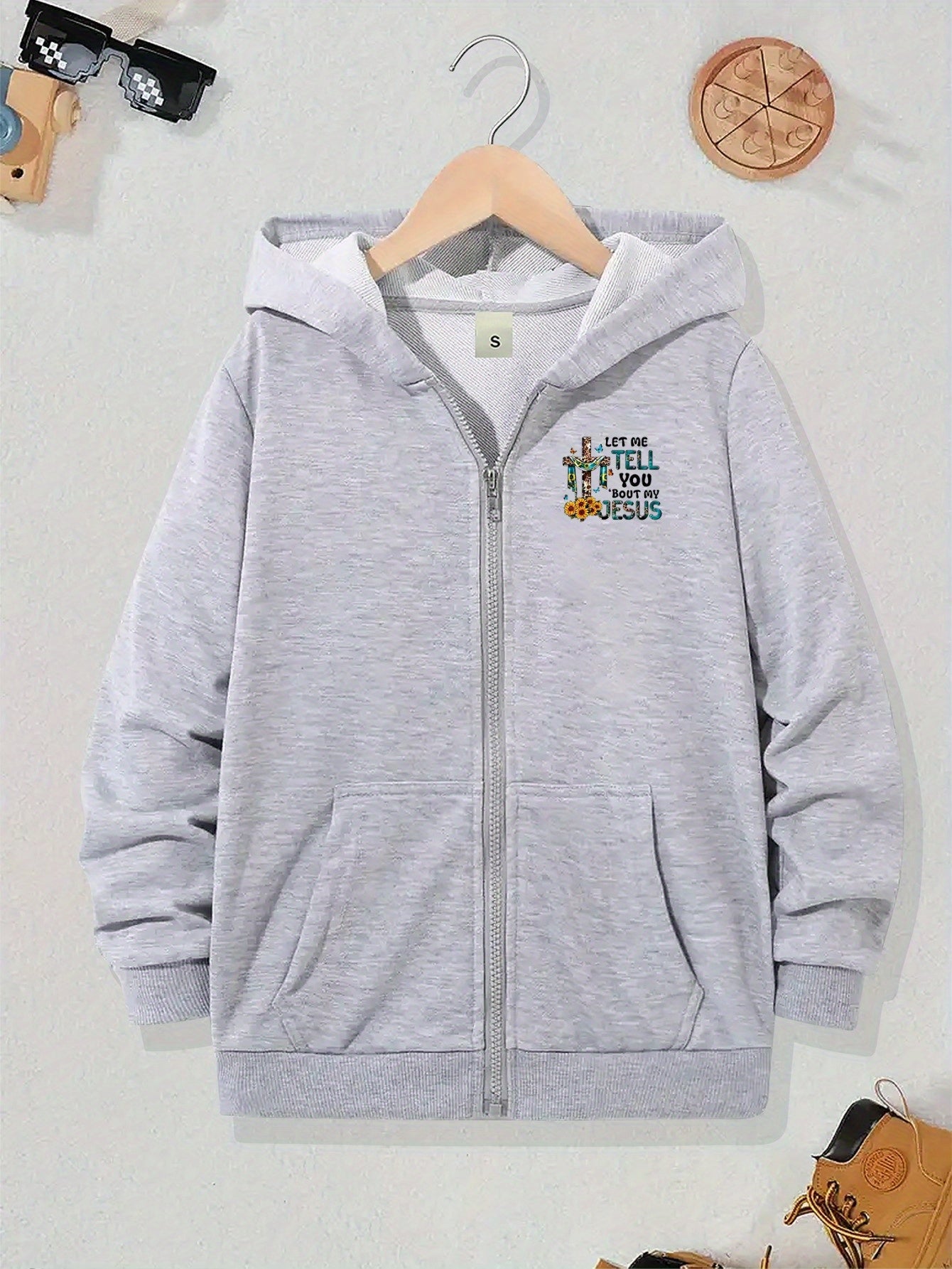 Women's Zip Up Hoodie Let Me Tell You About My Jesus