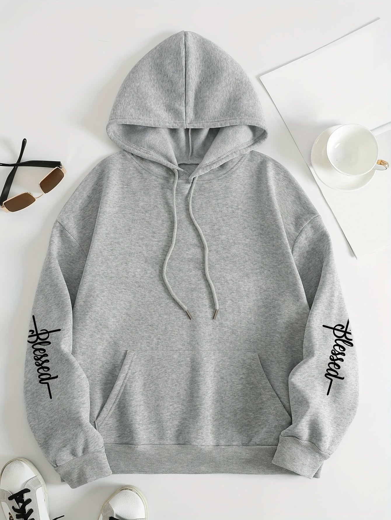 IHDP Inspirational Christ Hoodie For Women Front Pocket