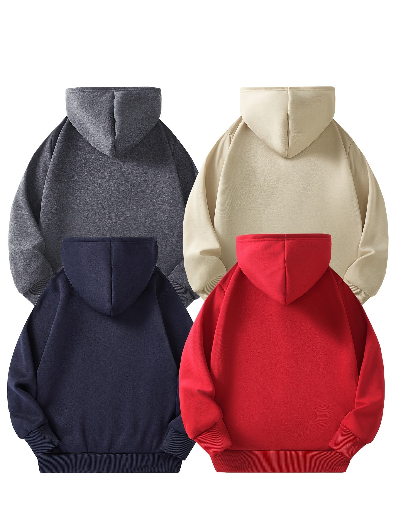 Divine Power Boys Zippered Hoodies Long Sleeve Pack