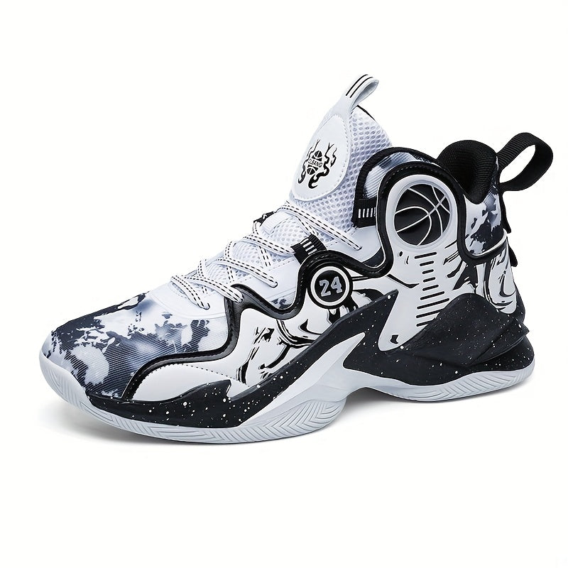 Breathable Anti Slip Womens Casual Sports Shoes Graffiti