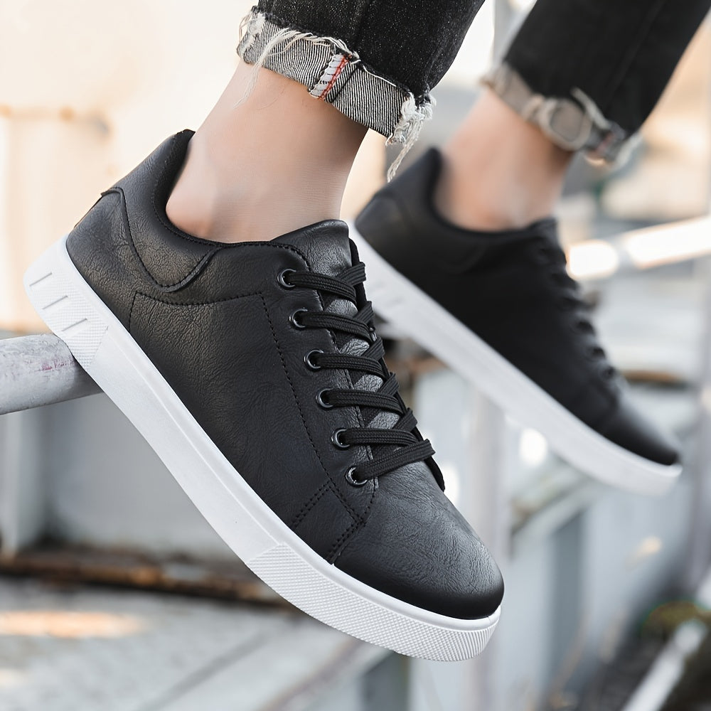 Stylish Men's Casual Skateboarding Shoes Trendy Korean Edition Versatile Breathable Comfortable Durable for Summer Outdoor Activities