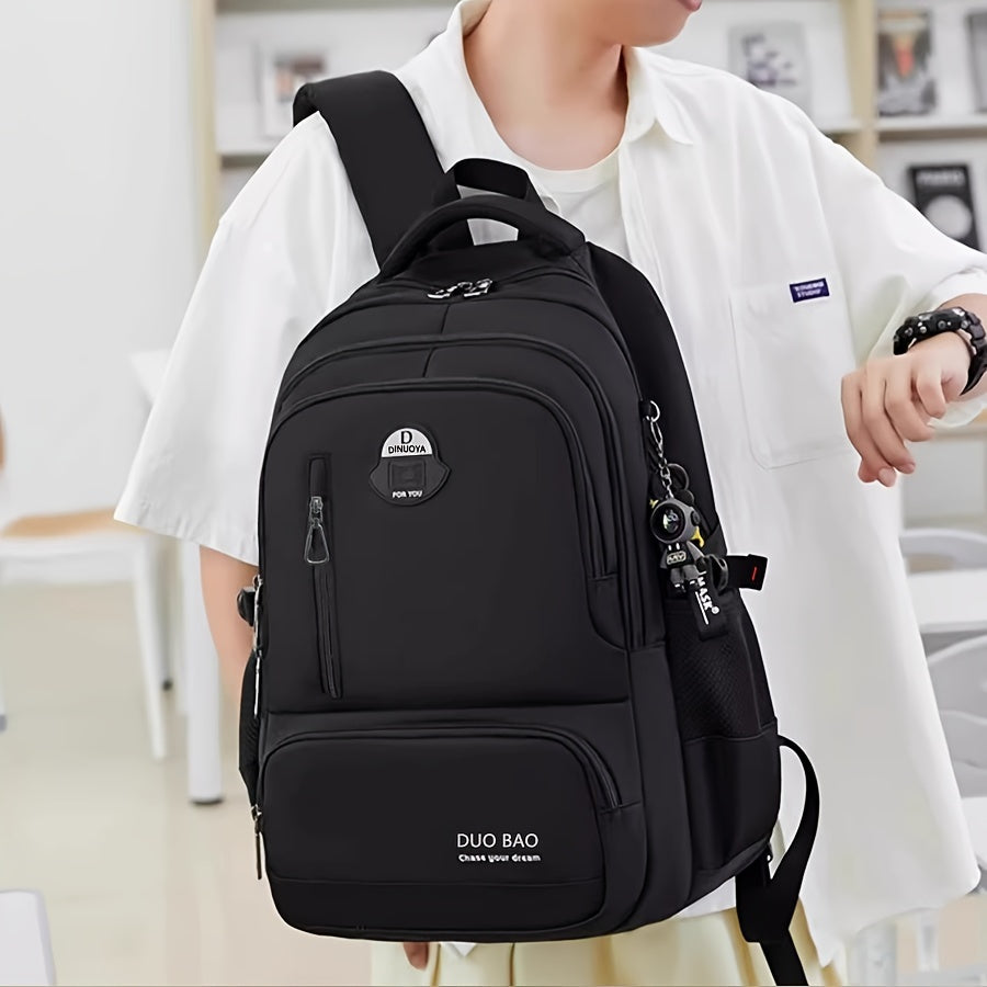 Casual Backpack With Large Capacity For School Travel