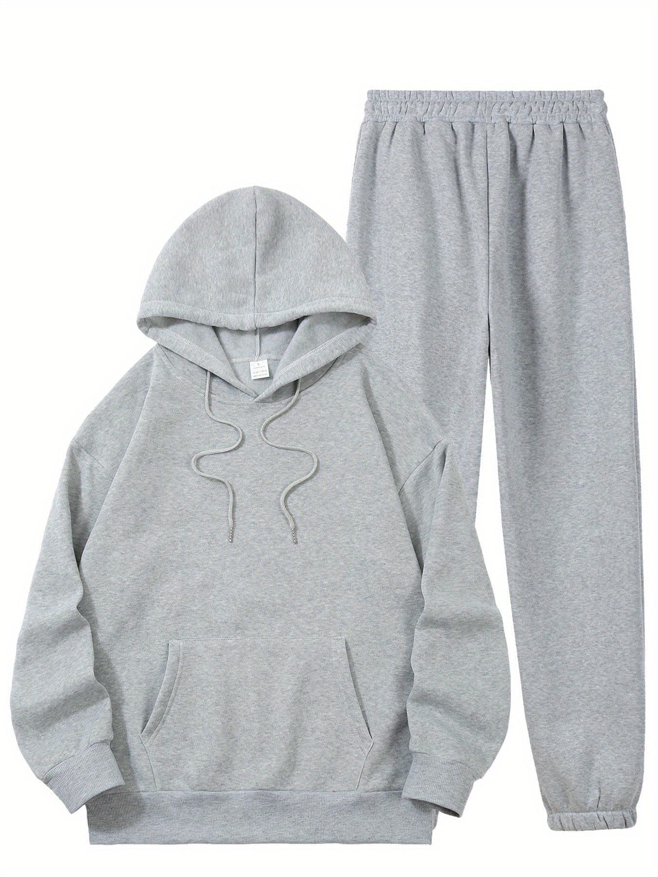 Fleece Lined Hoodie and Sweatpants Set