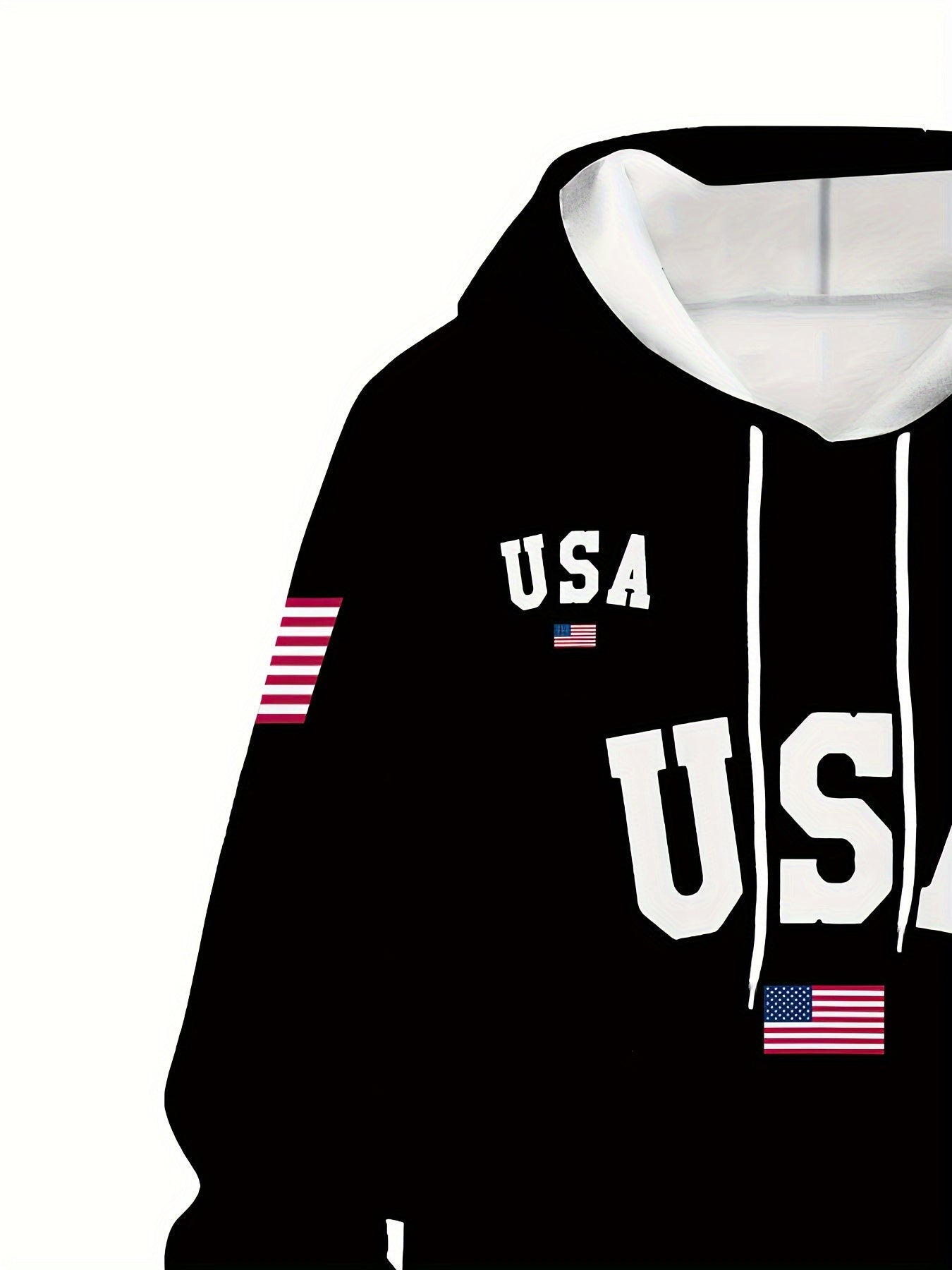 Hooded Polyester Joggers Sweatsuit Set for Casual Men