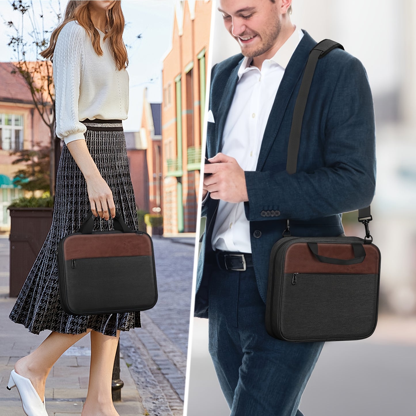 Bible Carrying Book Case With Detachable Shoulder Strap