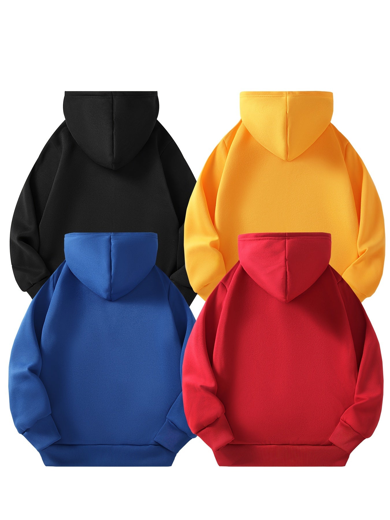 Divine Power Boys Zippered Hoodies Long Sleeve Pack