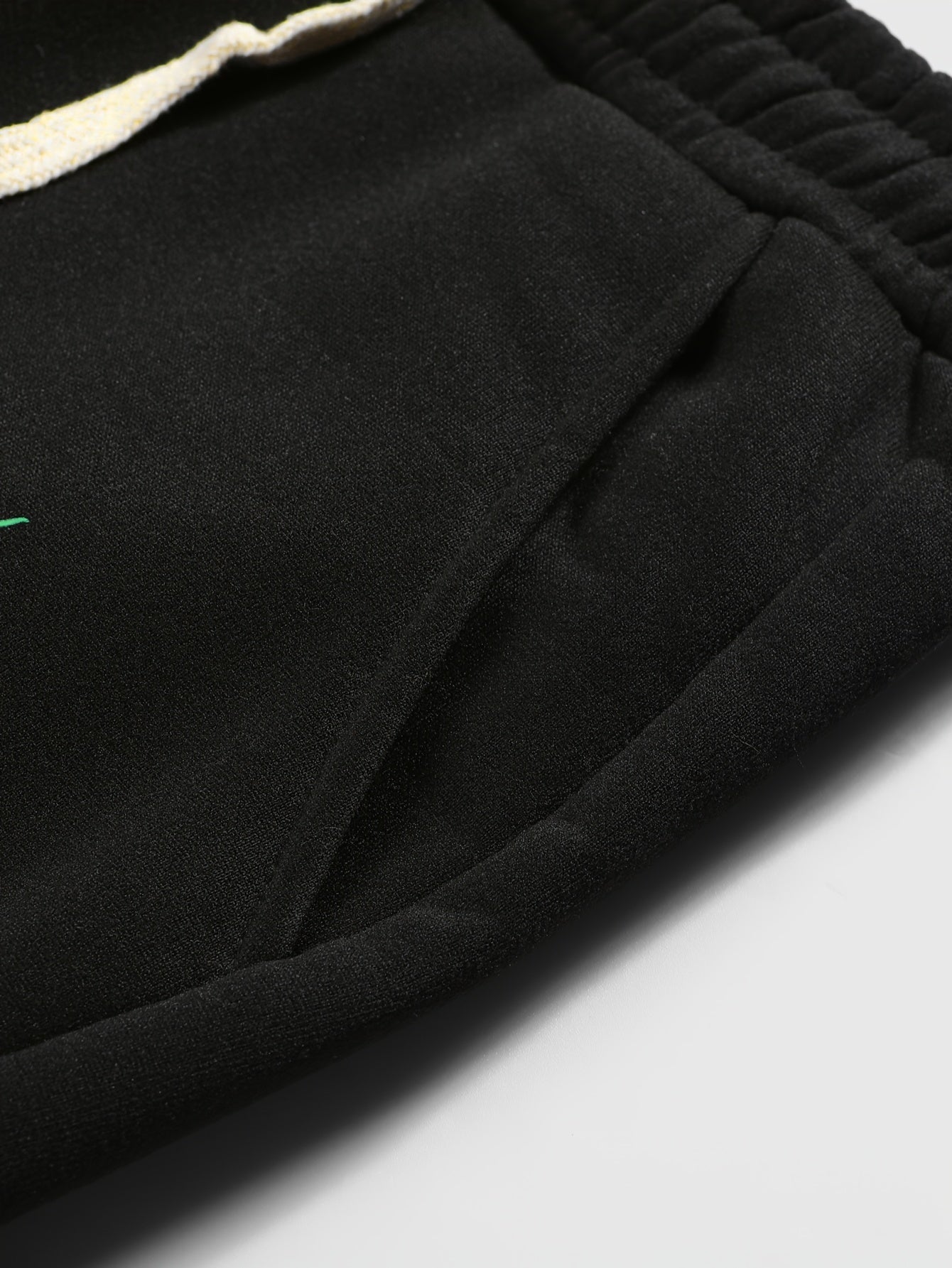 Divine Power Print Hoodie And Sweatpants Set Fall Winter