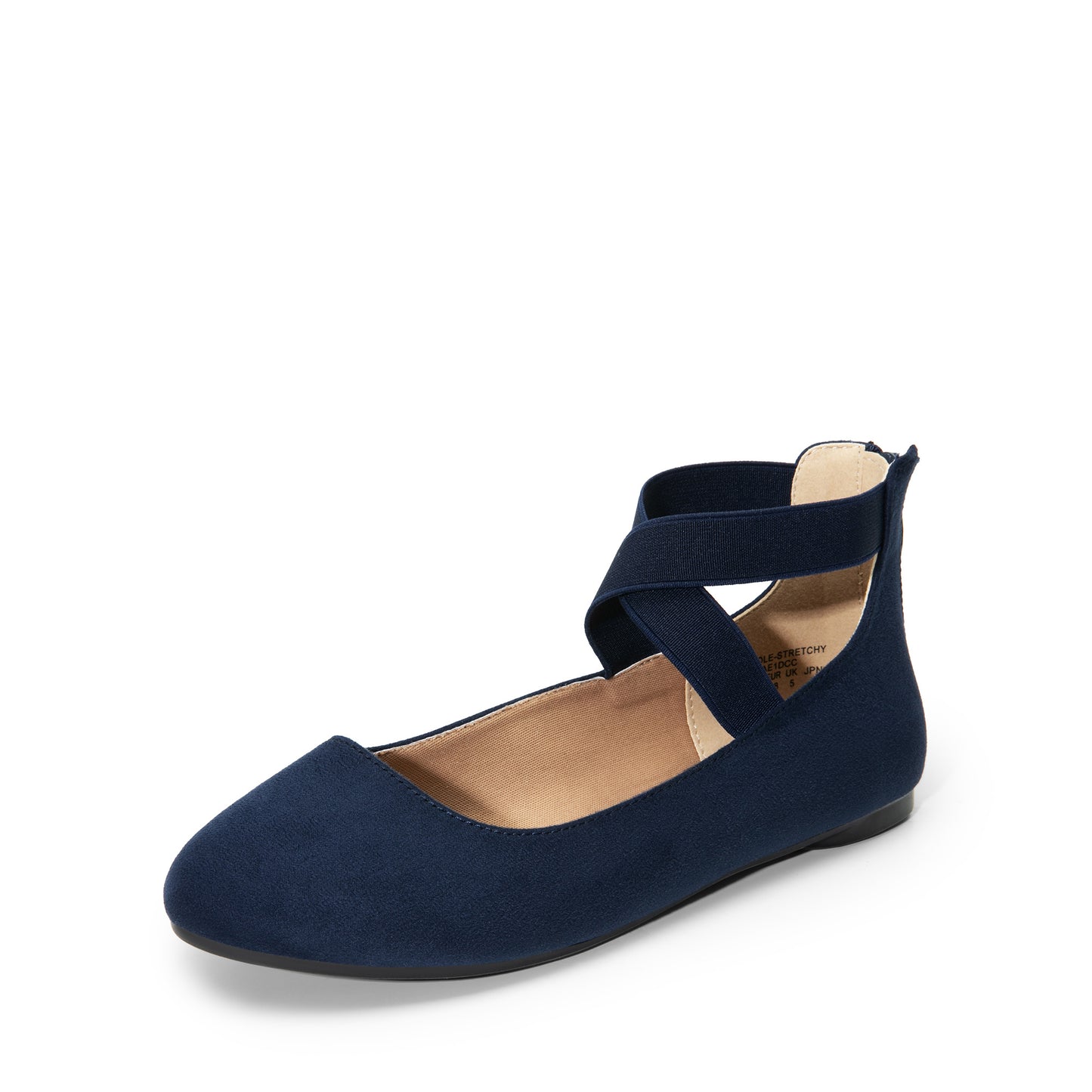 Women's Comfortable Fashion Elastic Ankle Strap Flats Shoes