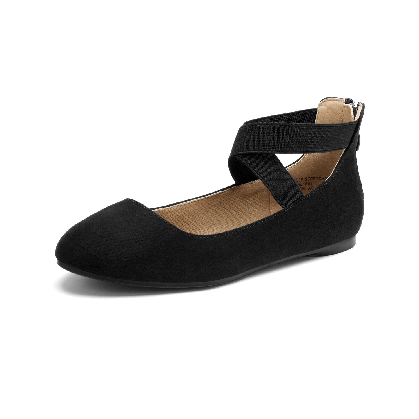 Women's Comfortable Fashion Elastic Ankle Strap Flats Shoes