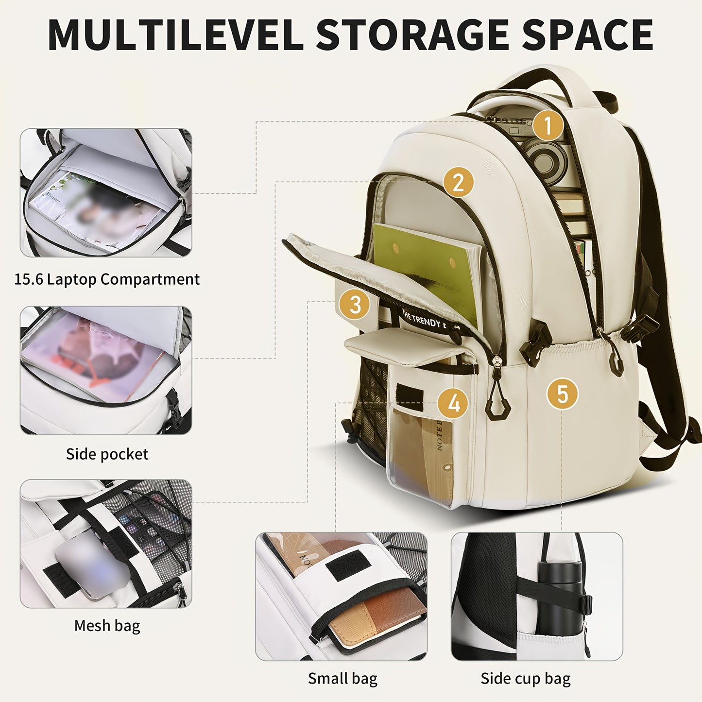 Divine Power Lightweight Casual Backpack for School Trips