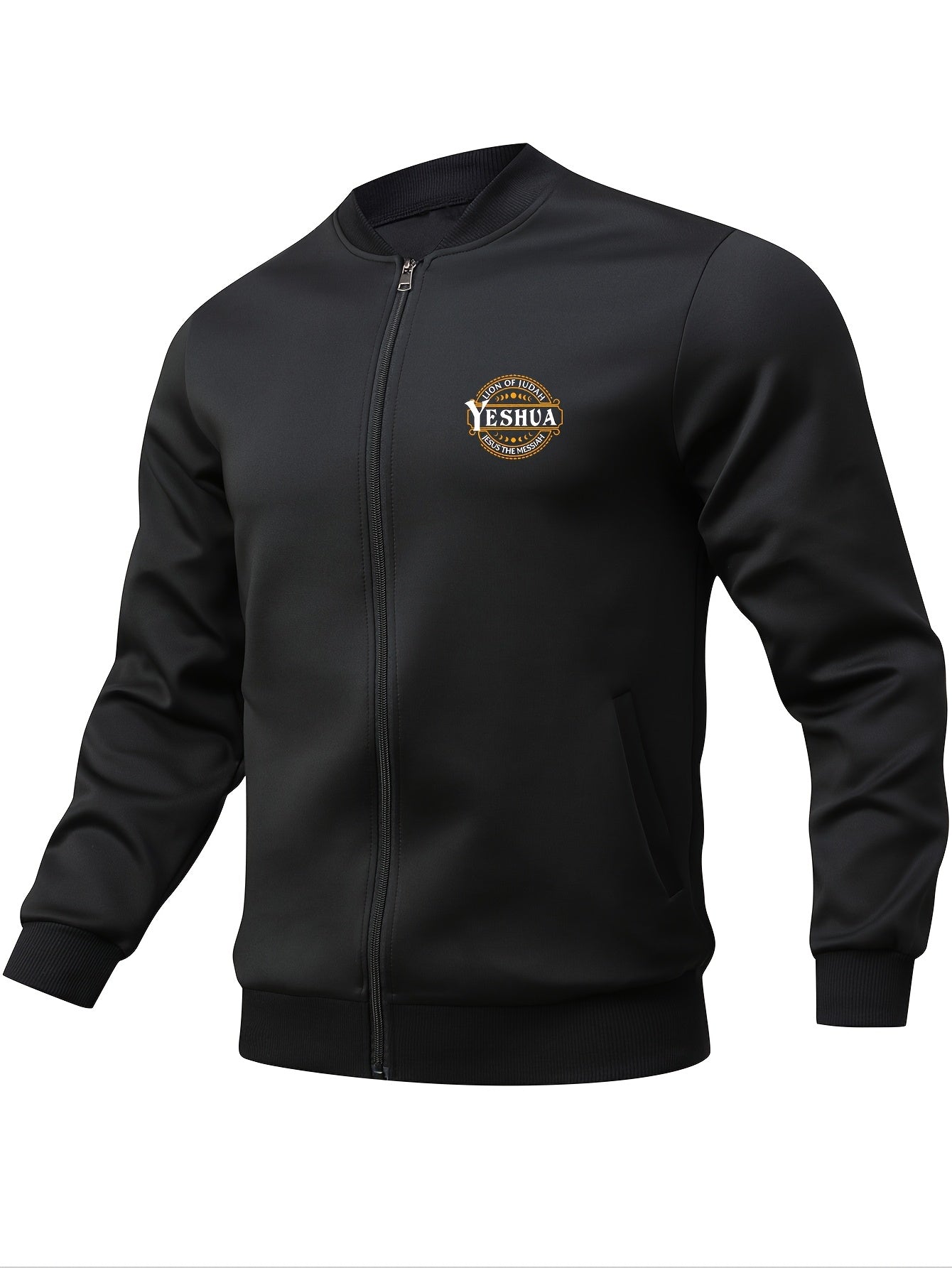 In His Divine Power Religious Bomber Jacket Judah Messiah