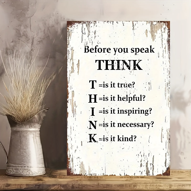 Motivation Quotes Wooden Framed Canvas Painting Wall Decor