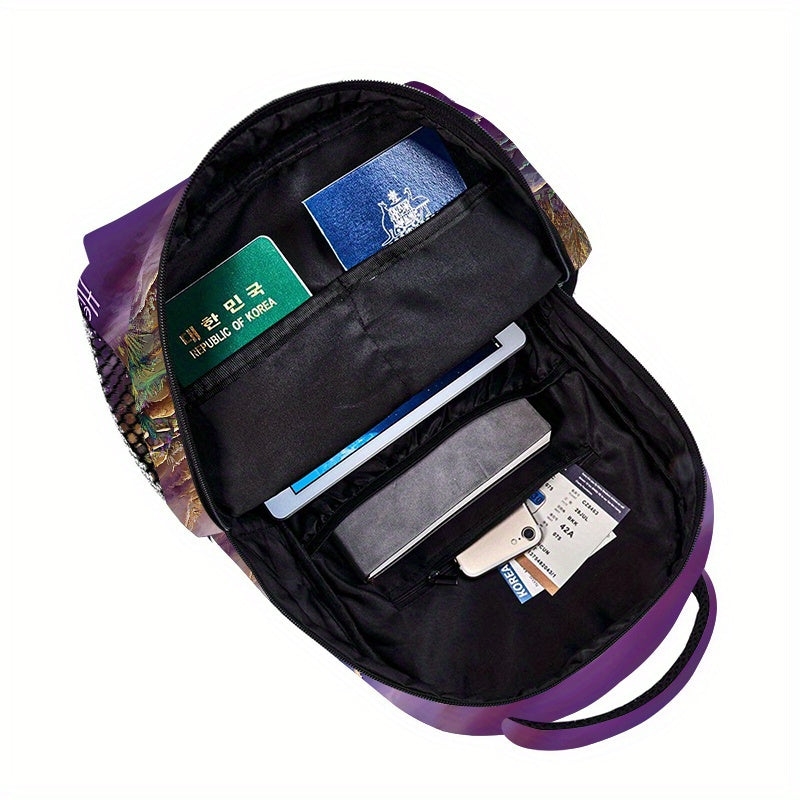 Divine Power Easter Cross Backpack For Daily Use Gear