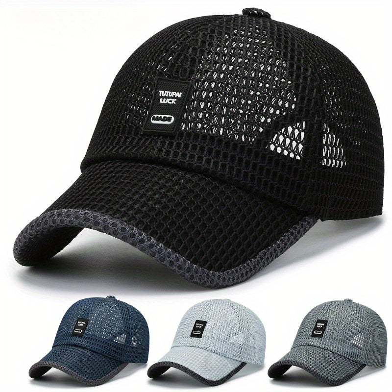 3pcs set, breathable baseball cap for golf, walking, running, etc