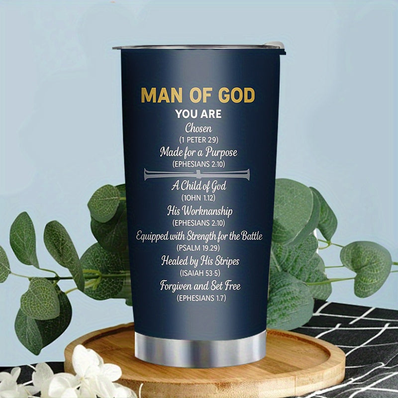 20oz Insulated Travel Mug with Lid, Thermal Car Cup