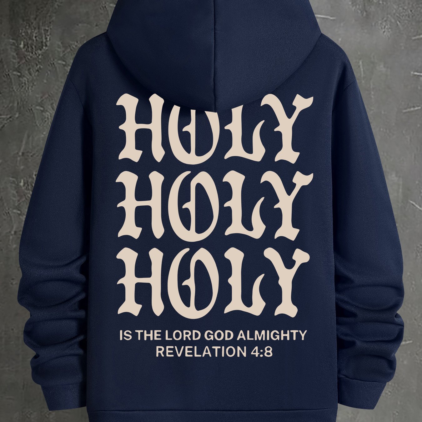 Hooded Geometric Print Hoodie For Men Spring Fall Season