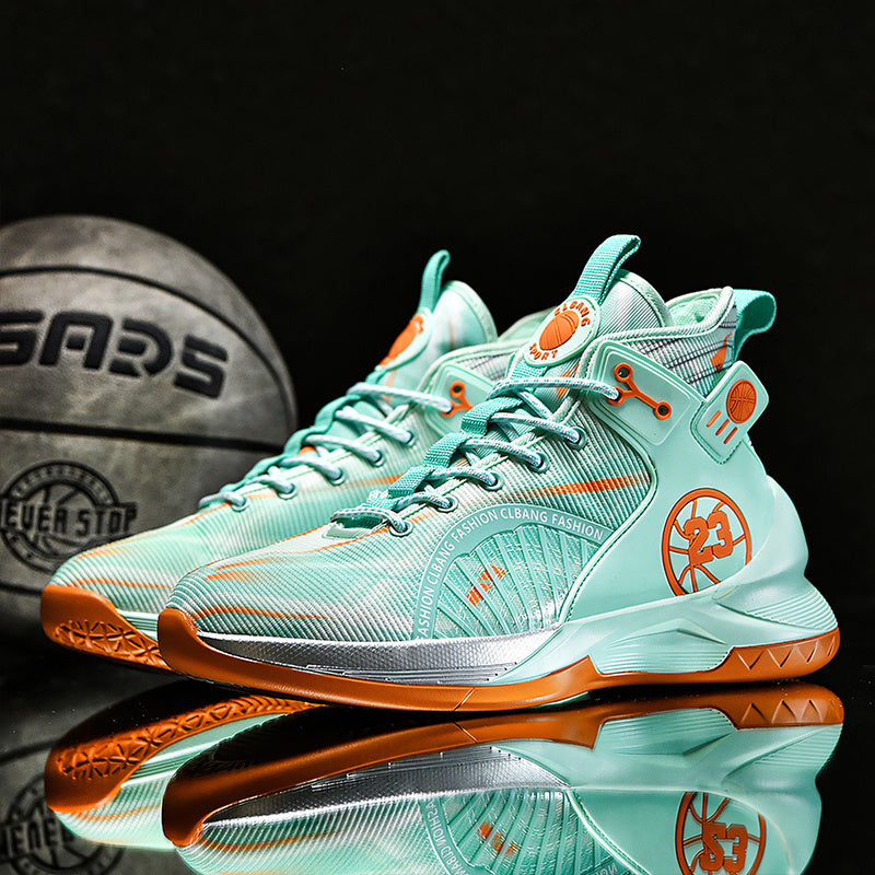 Lightweight Anti Slip Women's High Top Basketball Shoes