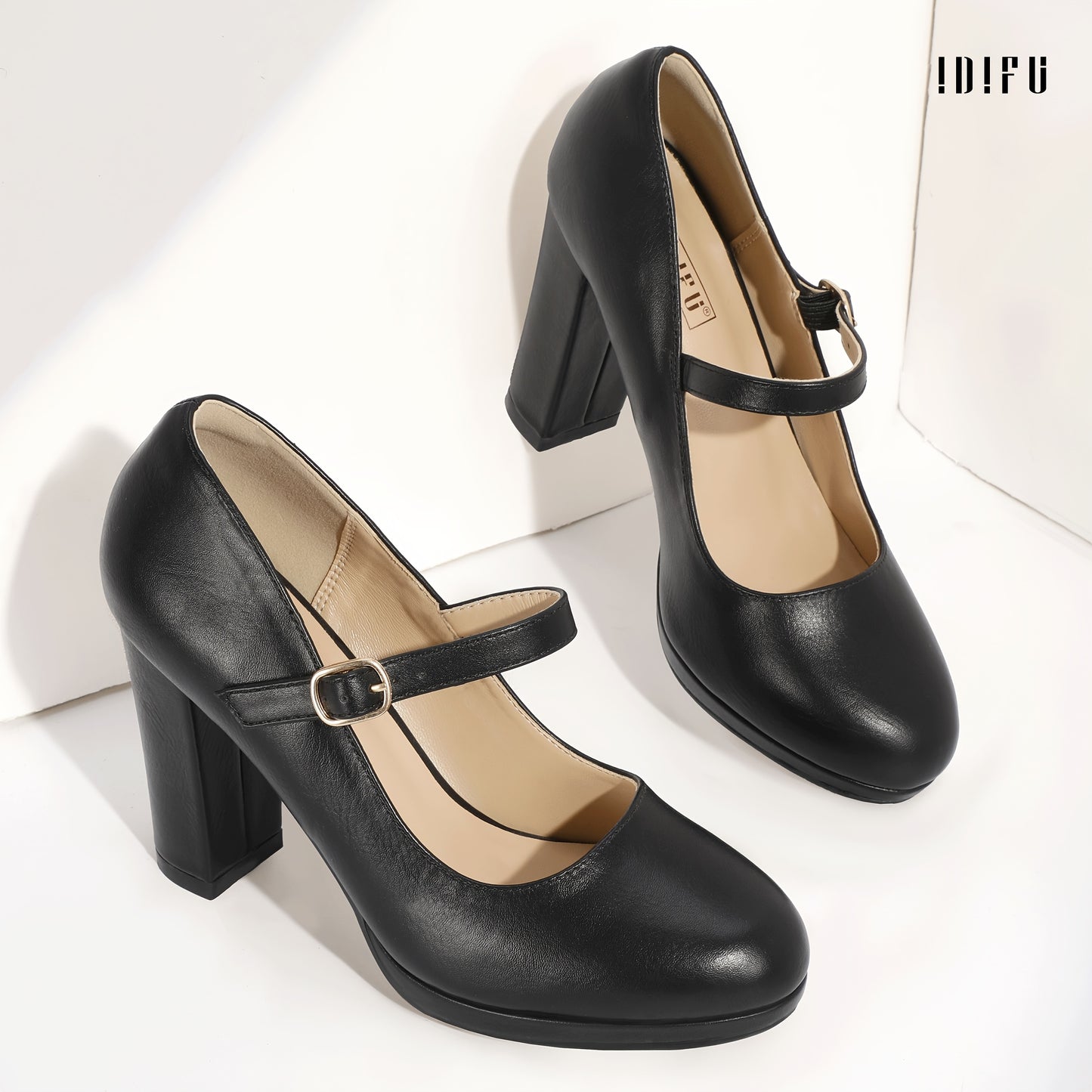 Elegant Retro Mary Jane Pumps for Women