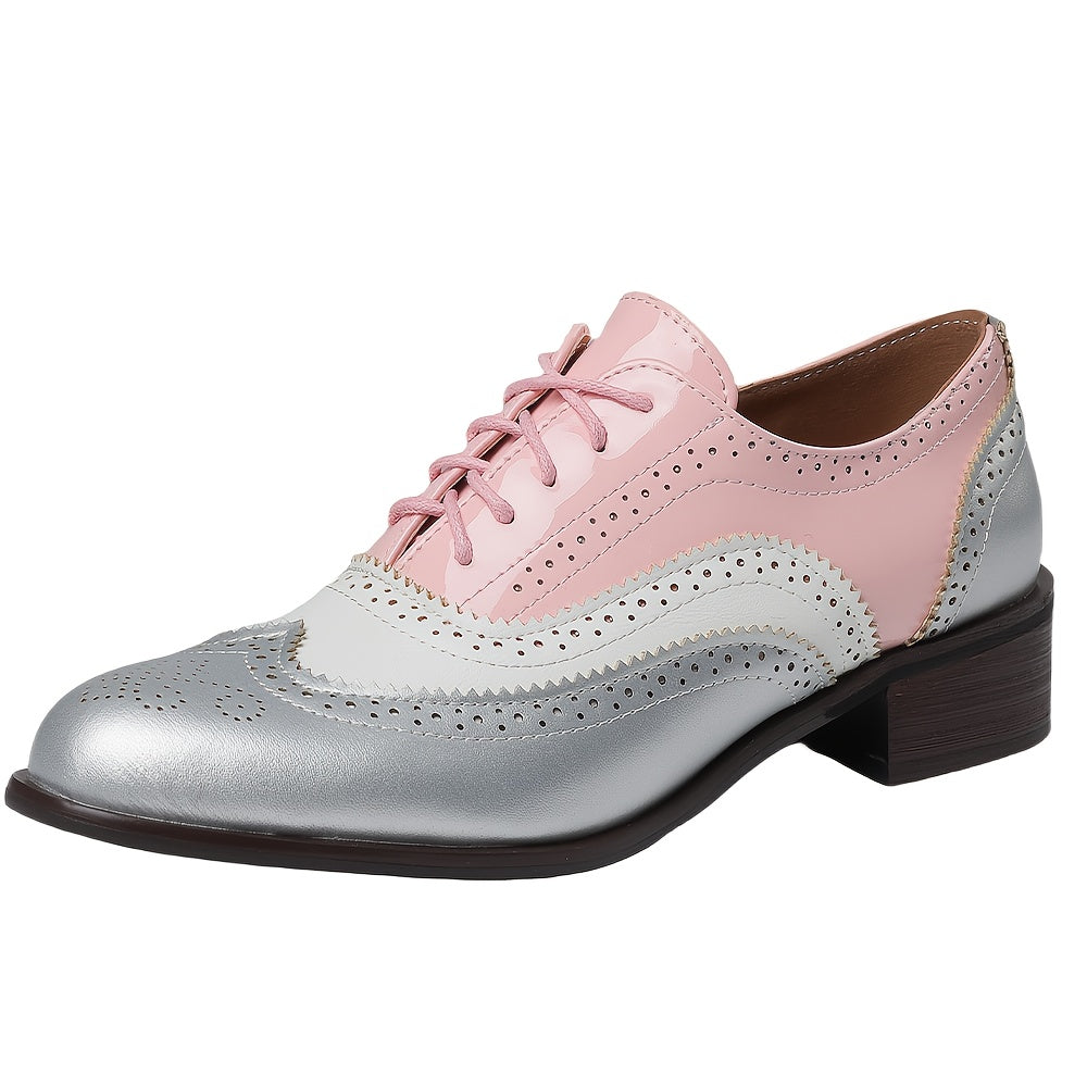 2025 New ERetro Women's Oxford Shoe Pointed Toe Vintage Style
