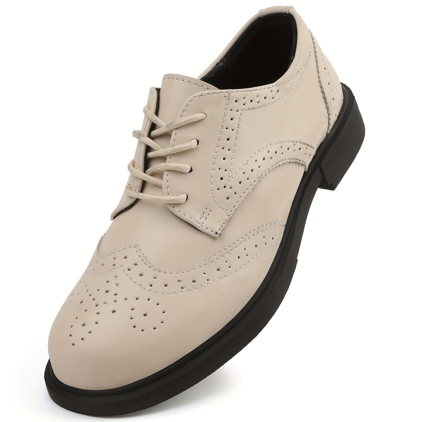 Thick Women's Classic Oxford Pointed Formal Shoes