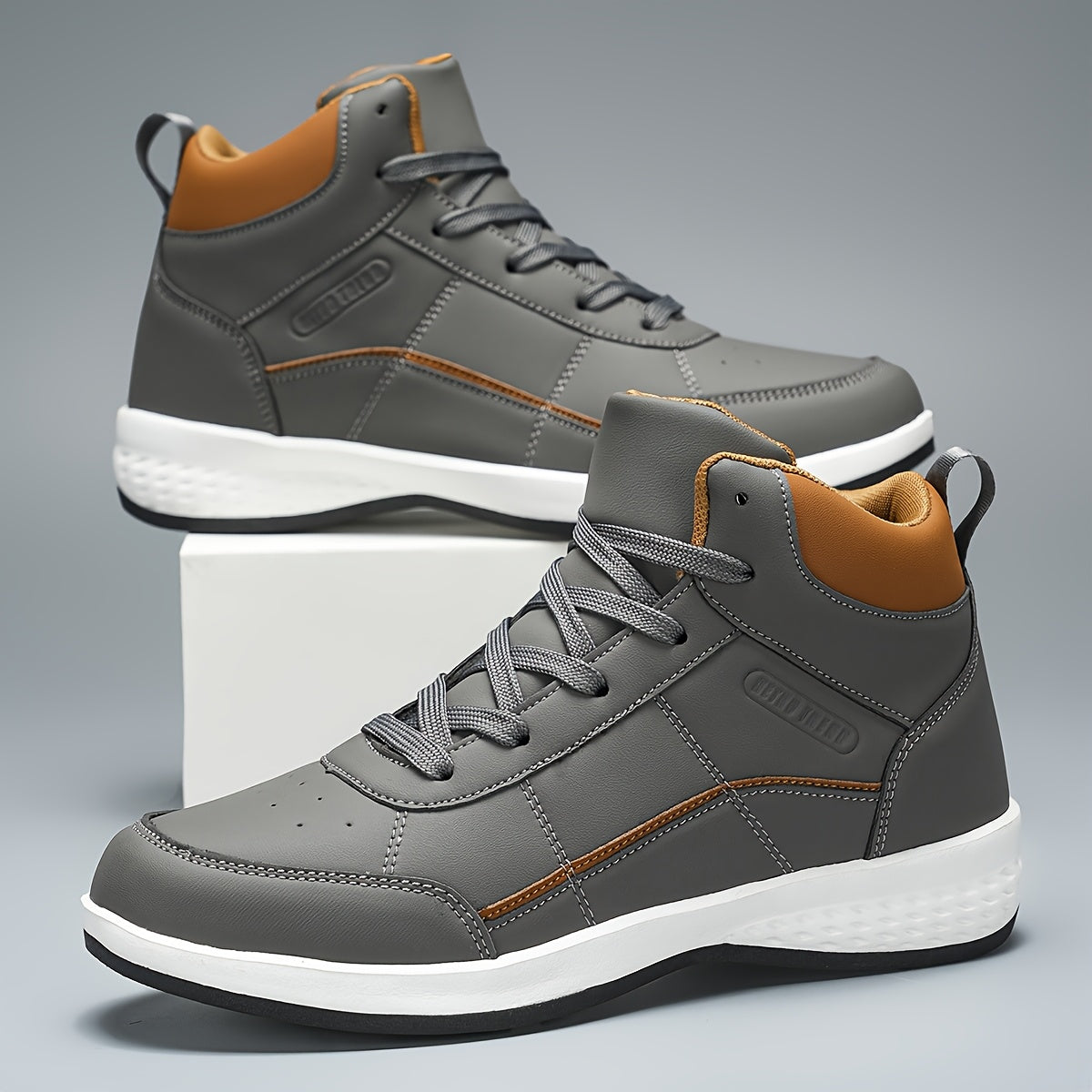 Lei Tao All-Season Ultra High Top Footwear PU Material
