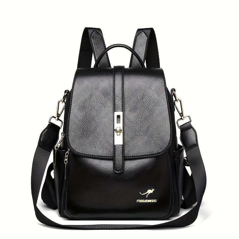 In His Divine Power Vintage Anti Theft Backpack Purse