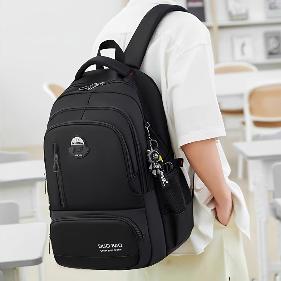 Casual Backpack With Large Capacity For School Travel