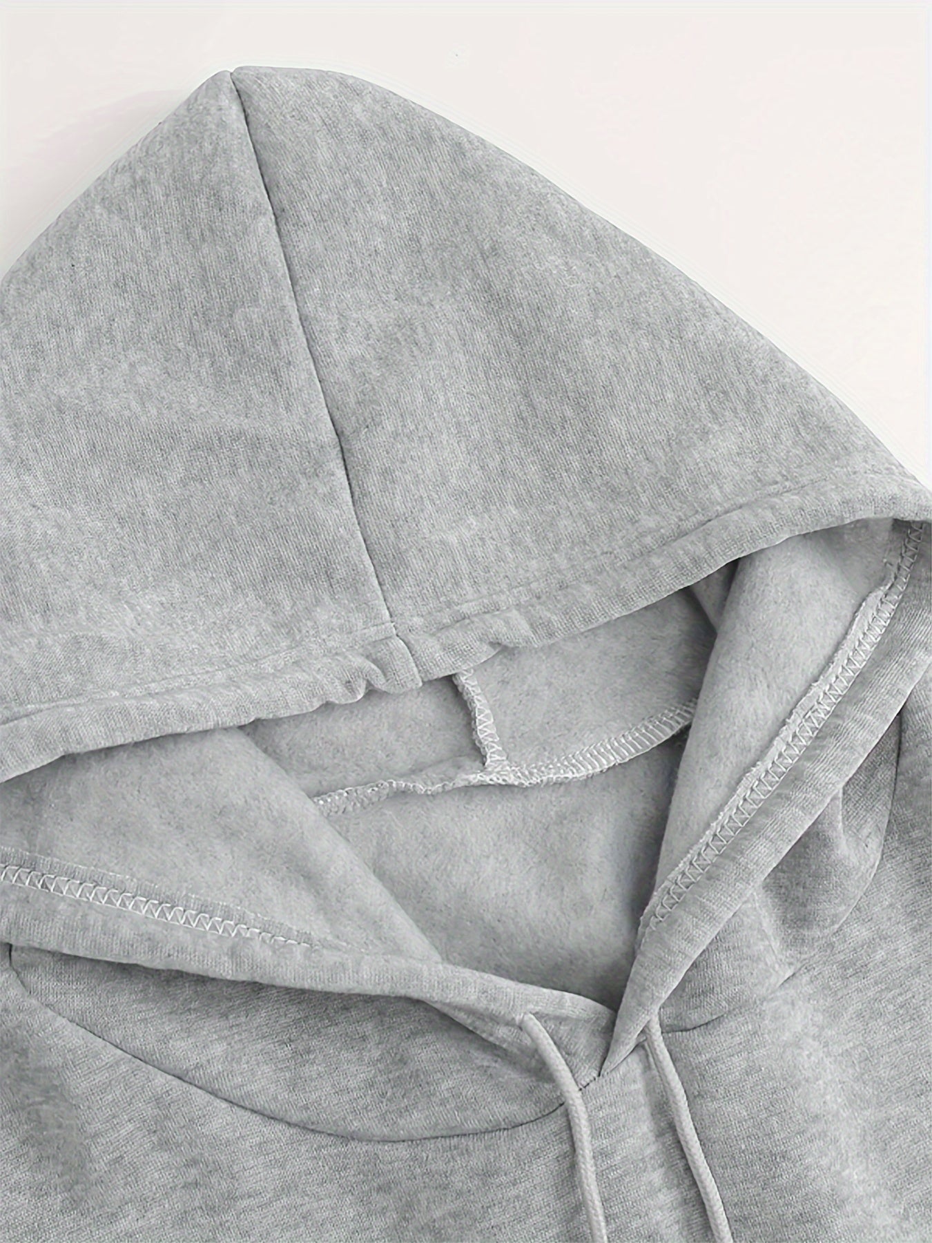 Womens Vintage Fleece Lined Hoodie With Positive Print