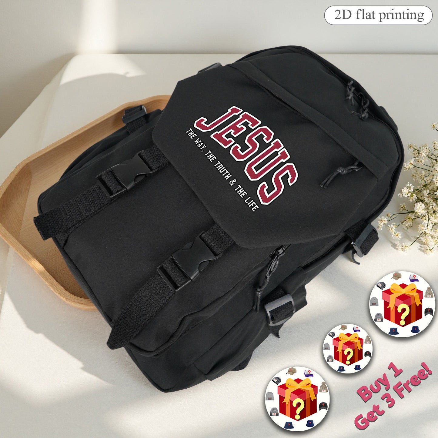 Jesus College Style High-End Backpack Set