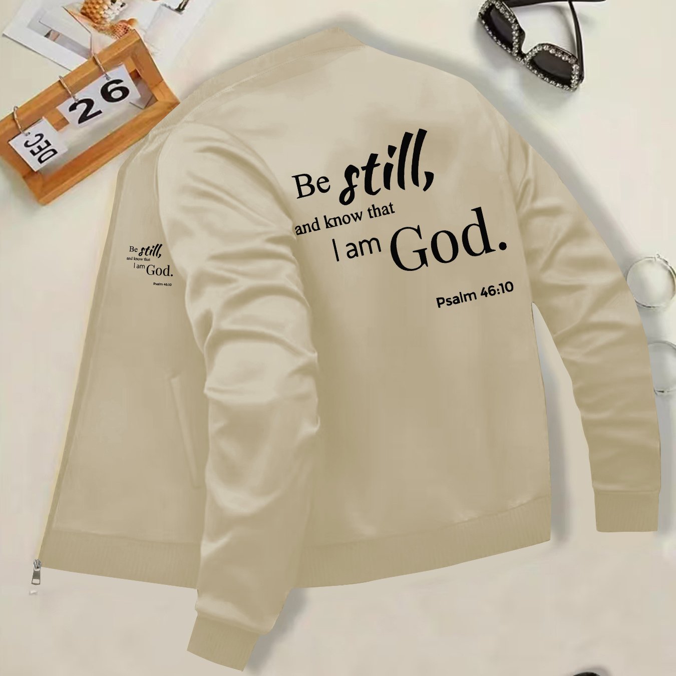 IHDP Be Still And Know Jacket Geometrically Print Coat