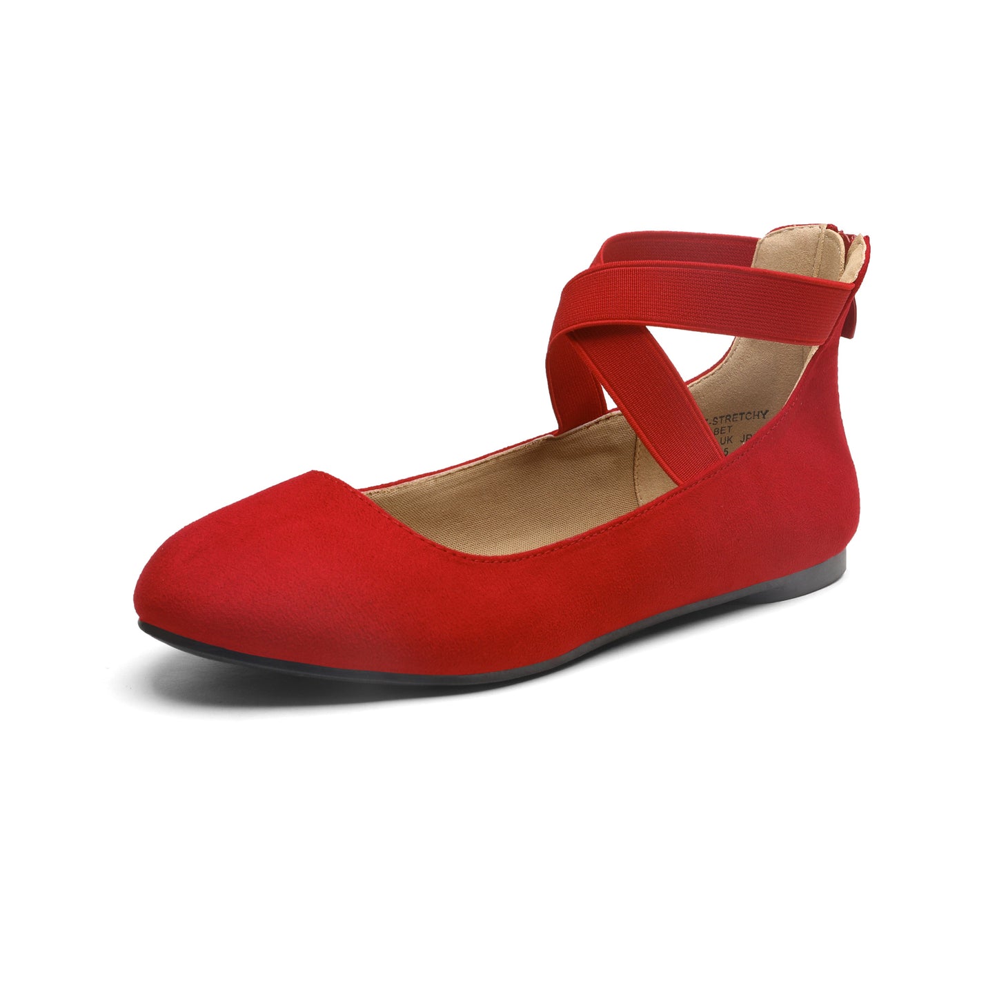 Women's Comfortable Fashion Elastic Ankle Strap Flats Shoes