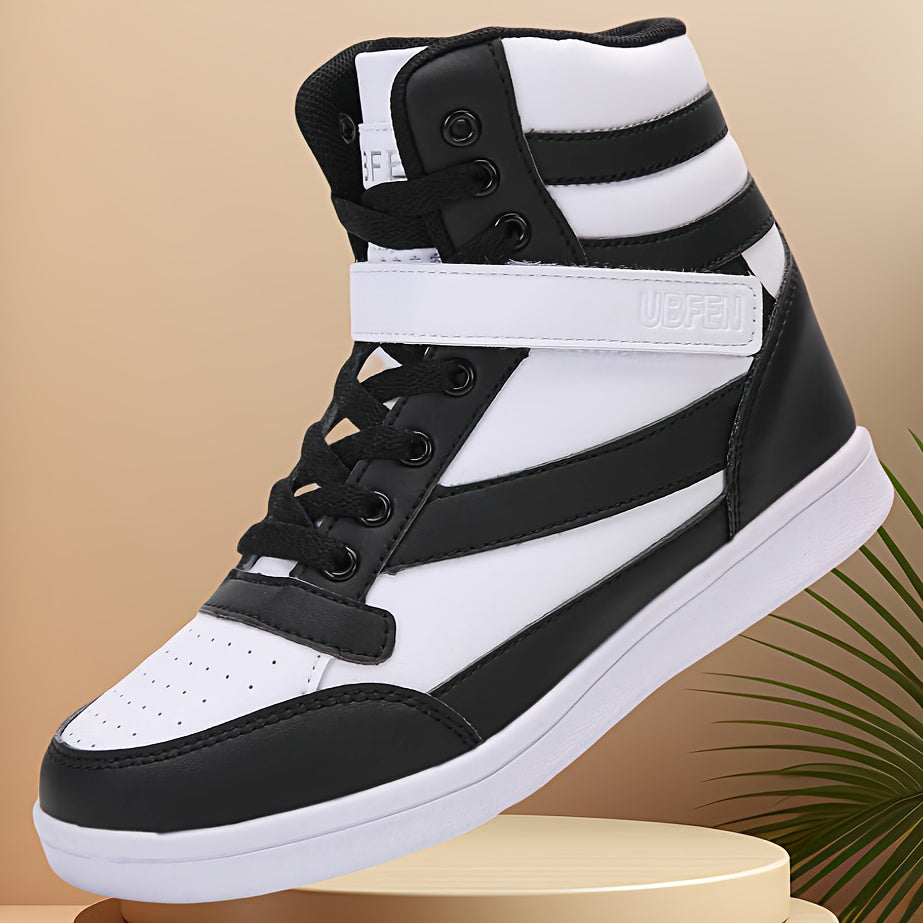 Vibrant Color Women's Retro 80s High Top Sneakers