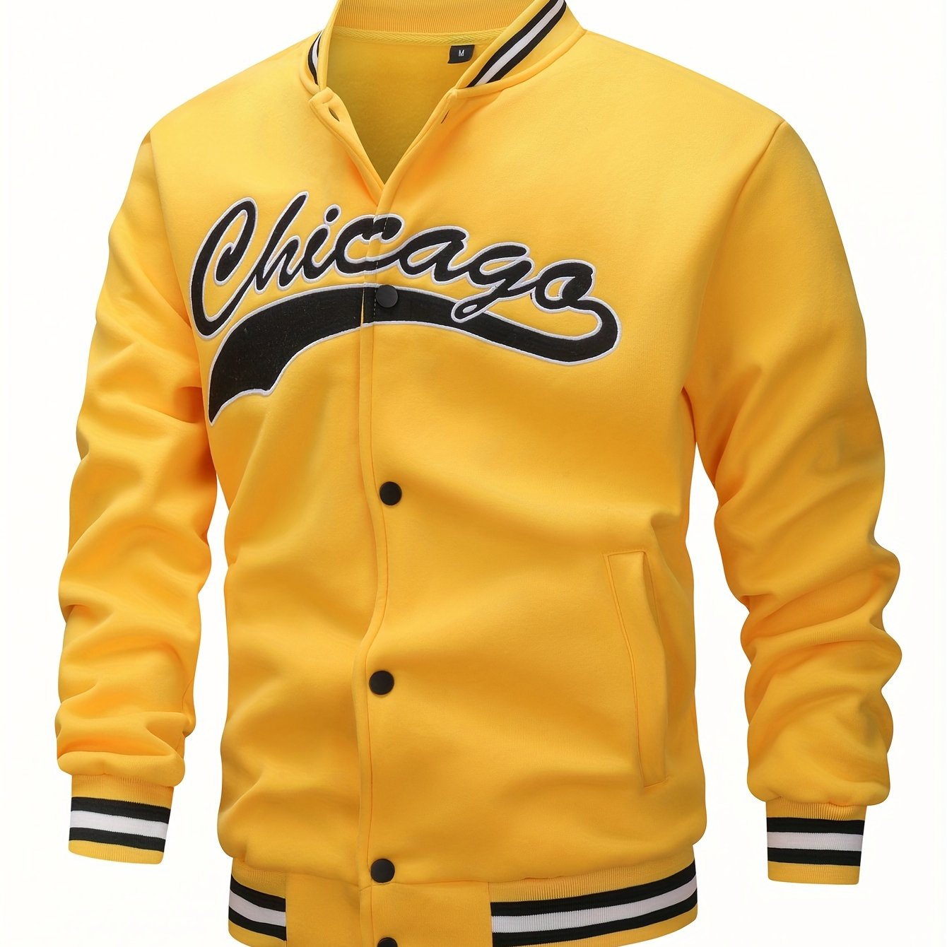 Chicago Style Baseball Jacket Men