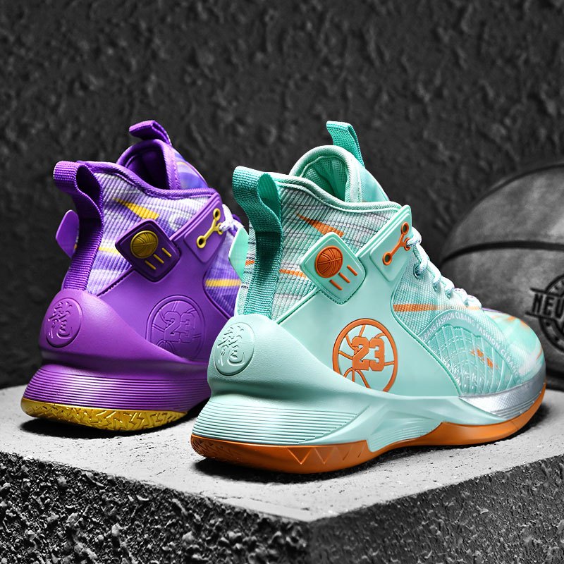 Lightweight Anti Slip Women's High Top Basketball Shoes