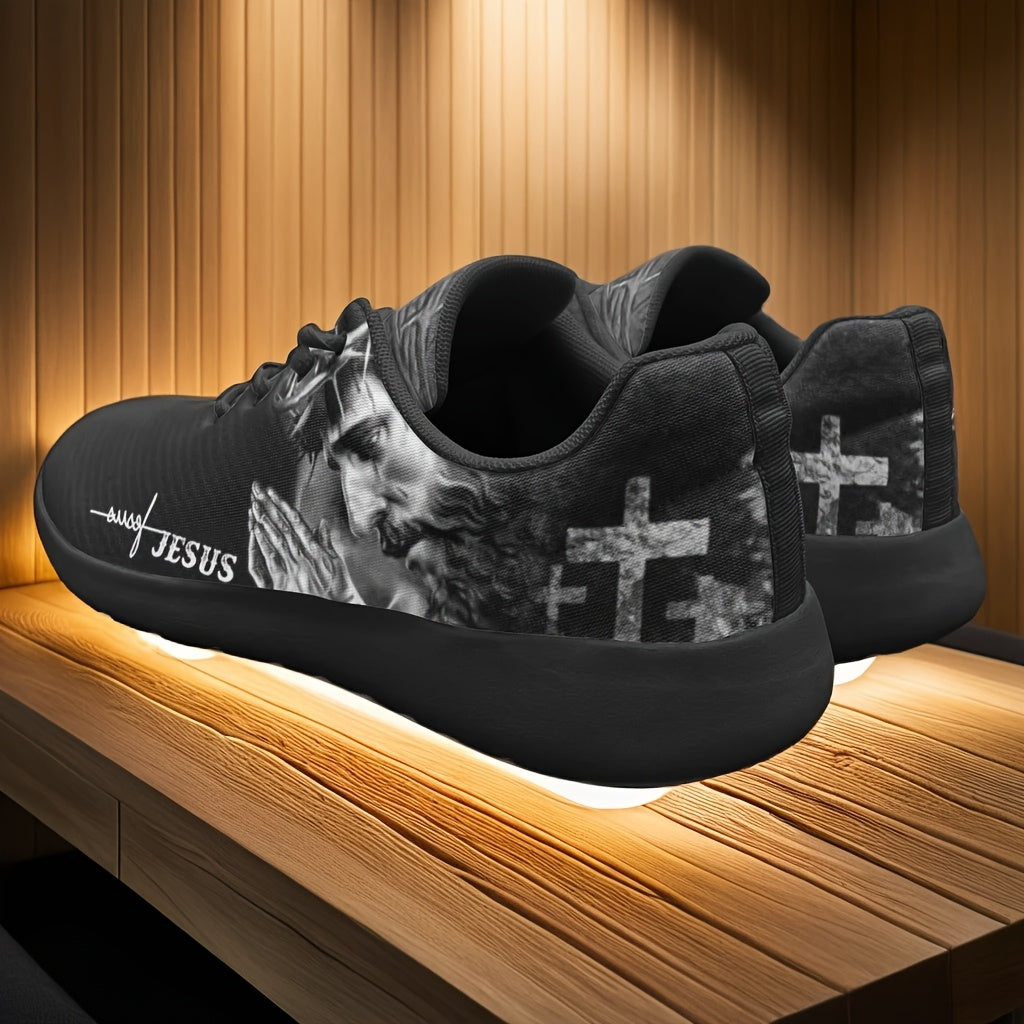 Christian Faith EVA Running Shoes Men Women Low Top