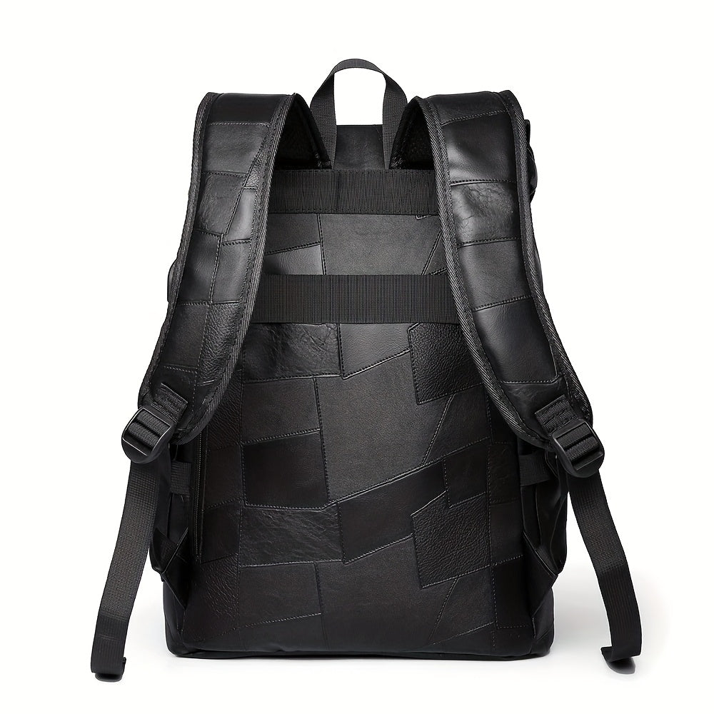 Geometric Minimalist Mens Backpack Lightweight Adjustable