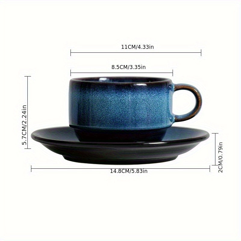 6pcs - Bohemian Ceramic Breakfast Mug - 15oz Large Capacity, Microwave Safe for Hot And Cold Drinks, Perfect Gift