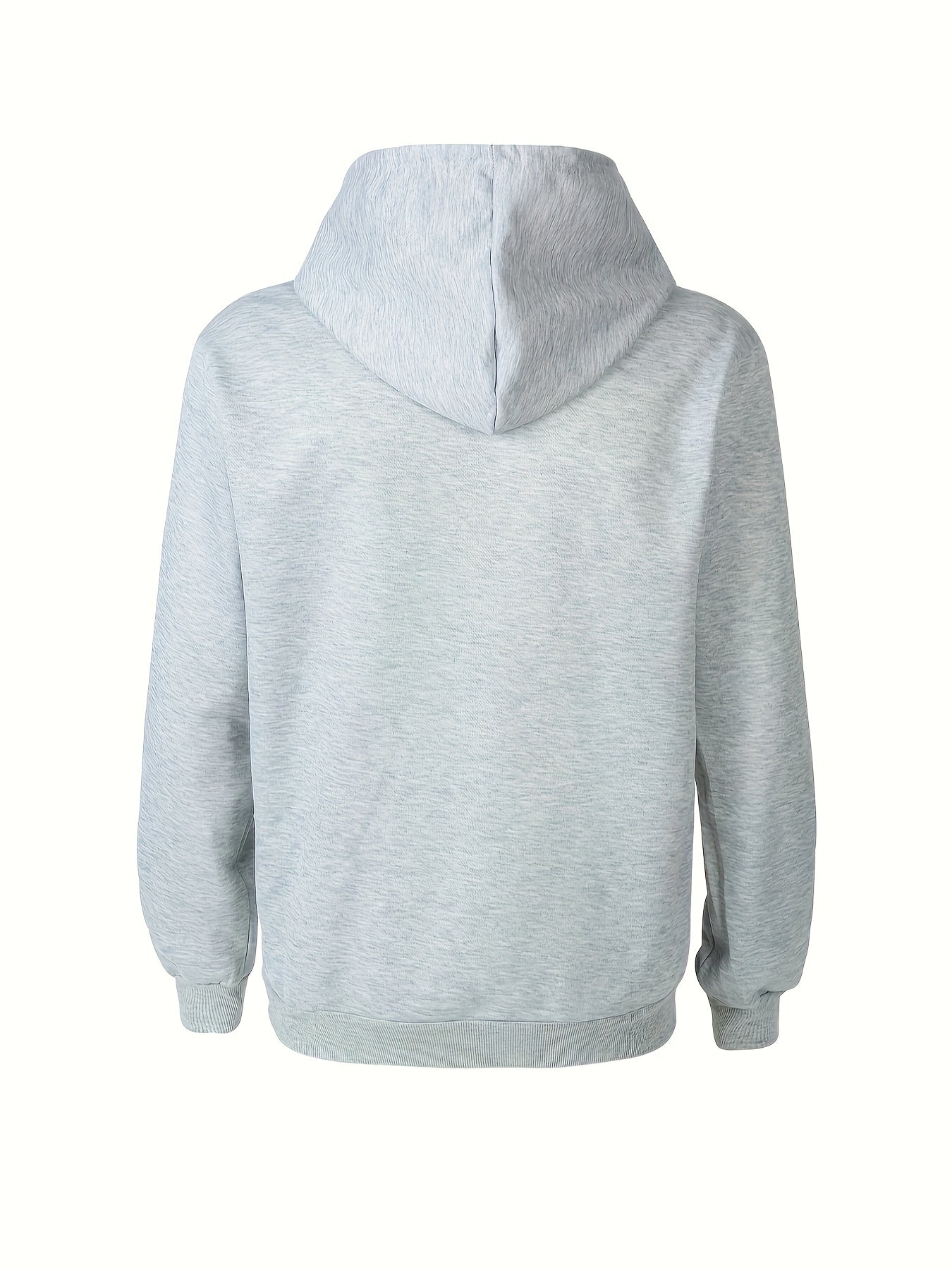 Mens Pray Graphic Hoodie Cozy Polyester Kangaroo Pocket