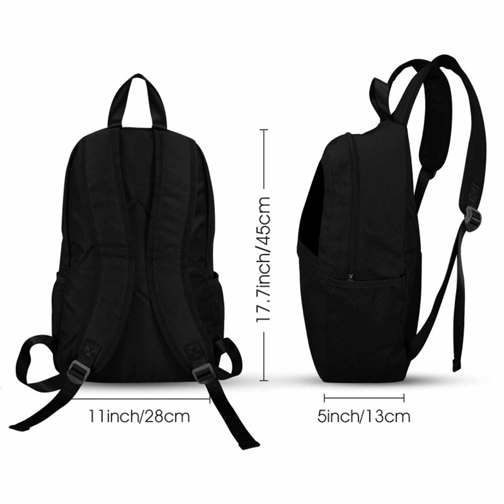 ARTSADD Christian Nylon Backpack With Jesus Cross Print